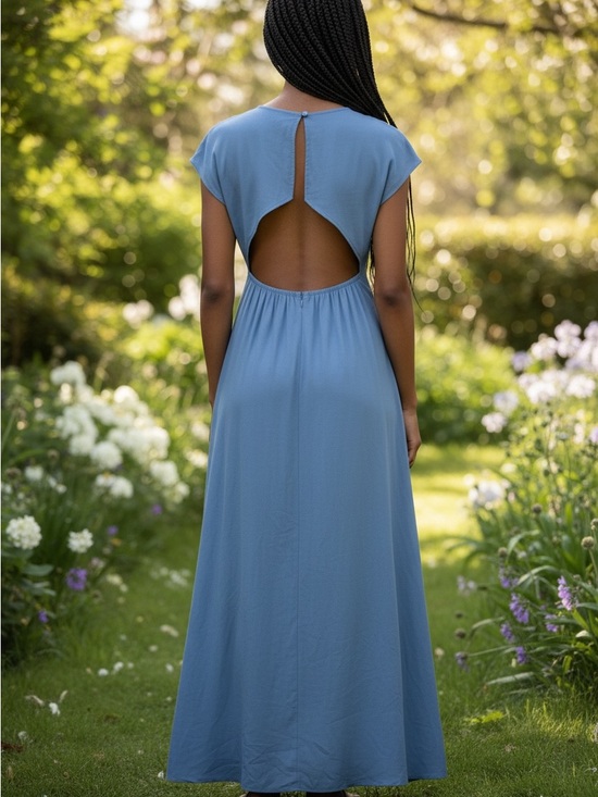 Reformation Dresses & Skirts - Reformation size 12 blue midi/maxi dress Nordstrom NWOT
Reg$218 Now$120